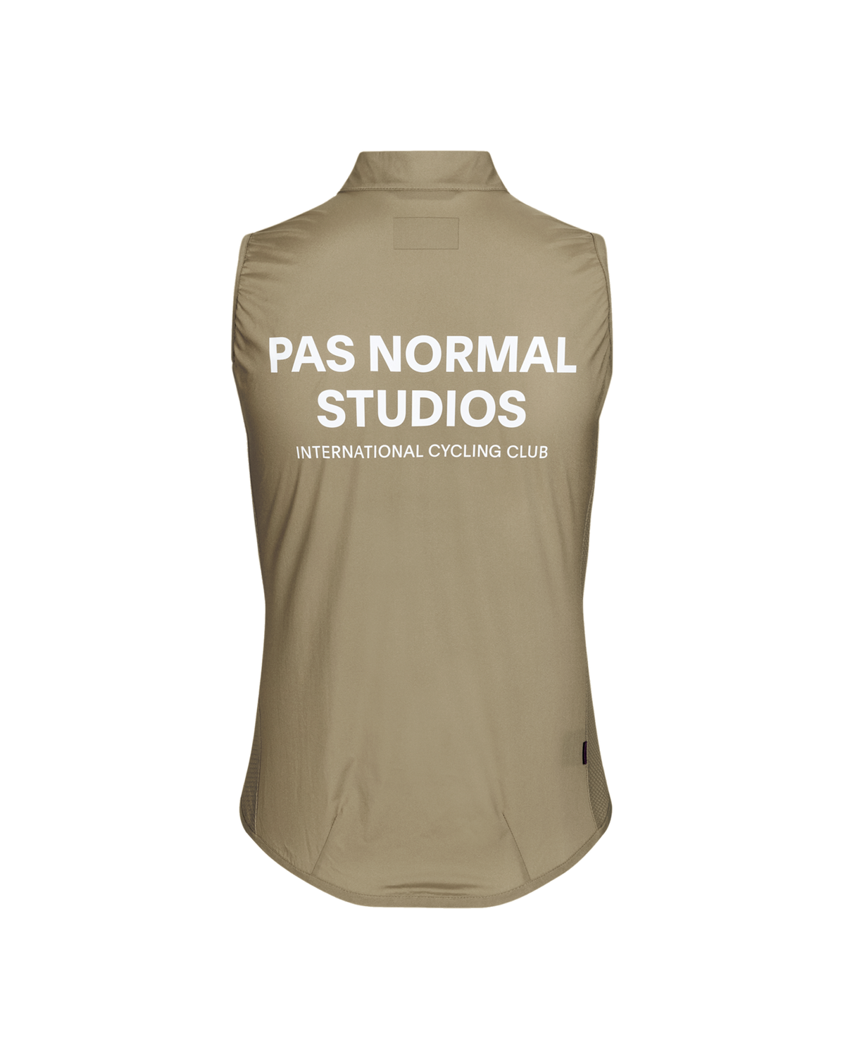 Chaleco Mujer Pas Normal Studios Mechanism Stow Away, vista trasera, color Beige #Color_Beige