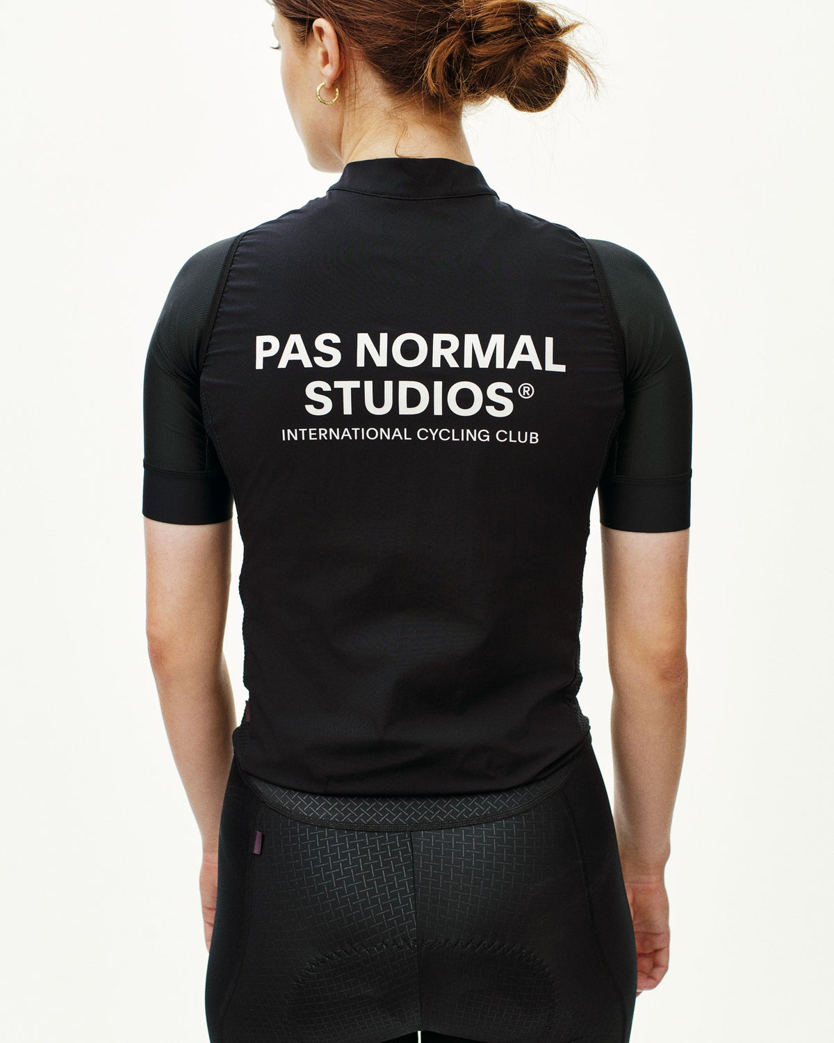Chaleco Mujer Pas Normal Studios Mechanism Stow Away, detalle técnico, color Black #Color_Black