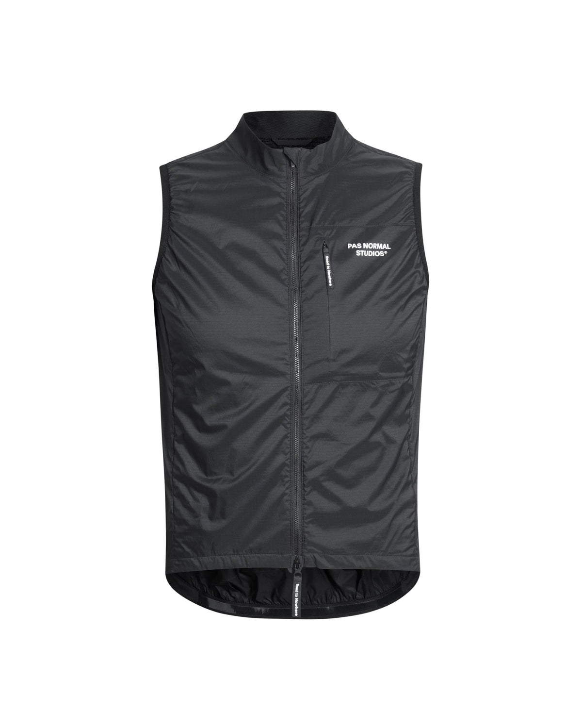 Chaleco PNS Essential Insulated en Black, vista frontal #Color_Black