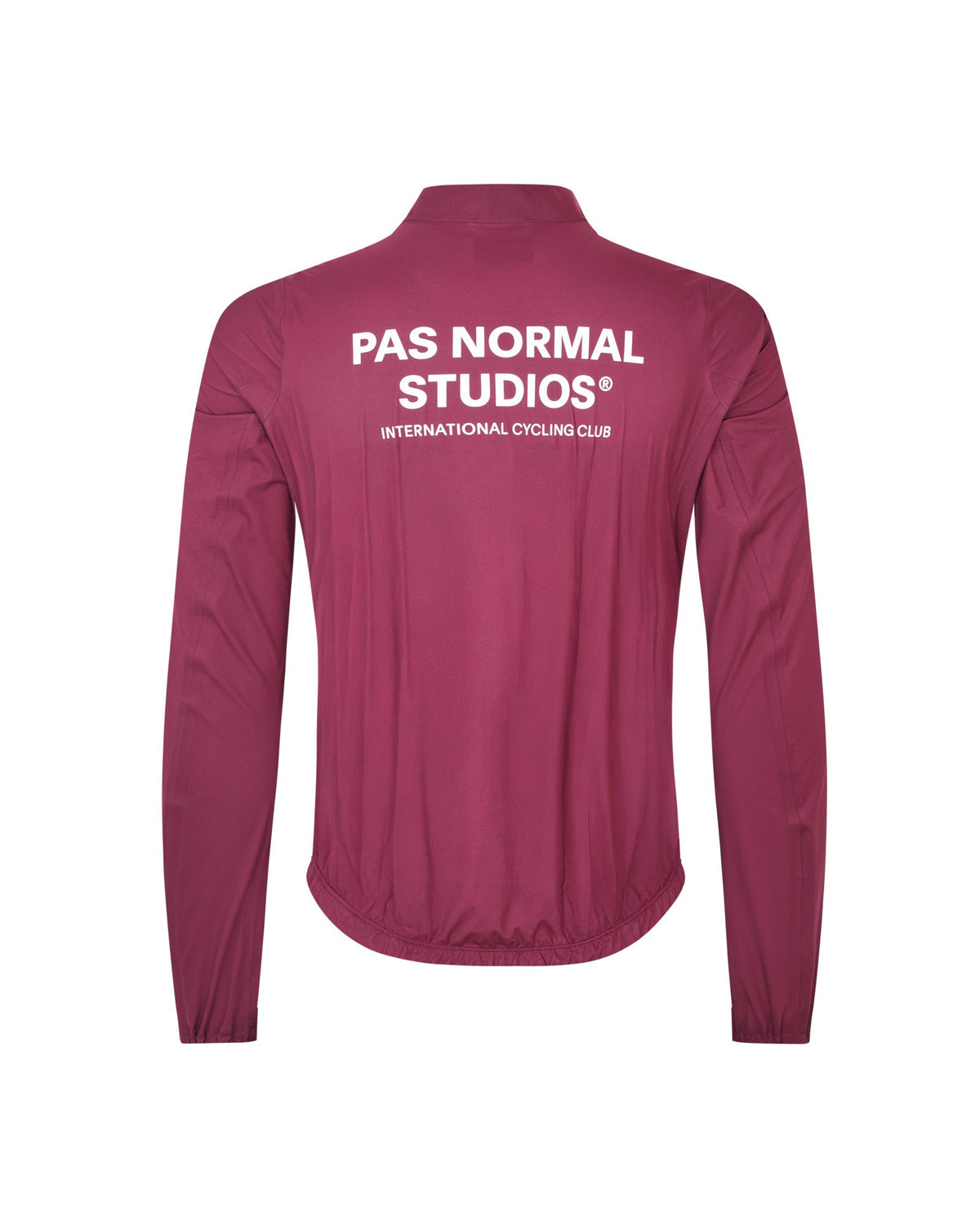 Chaqueta PNS Mechanism Rain en Plum, vista trasera #Color_Plum