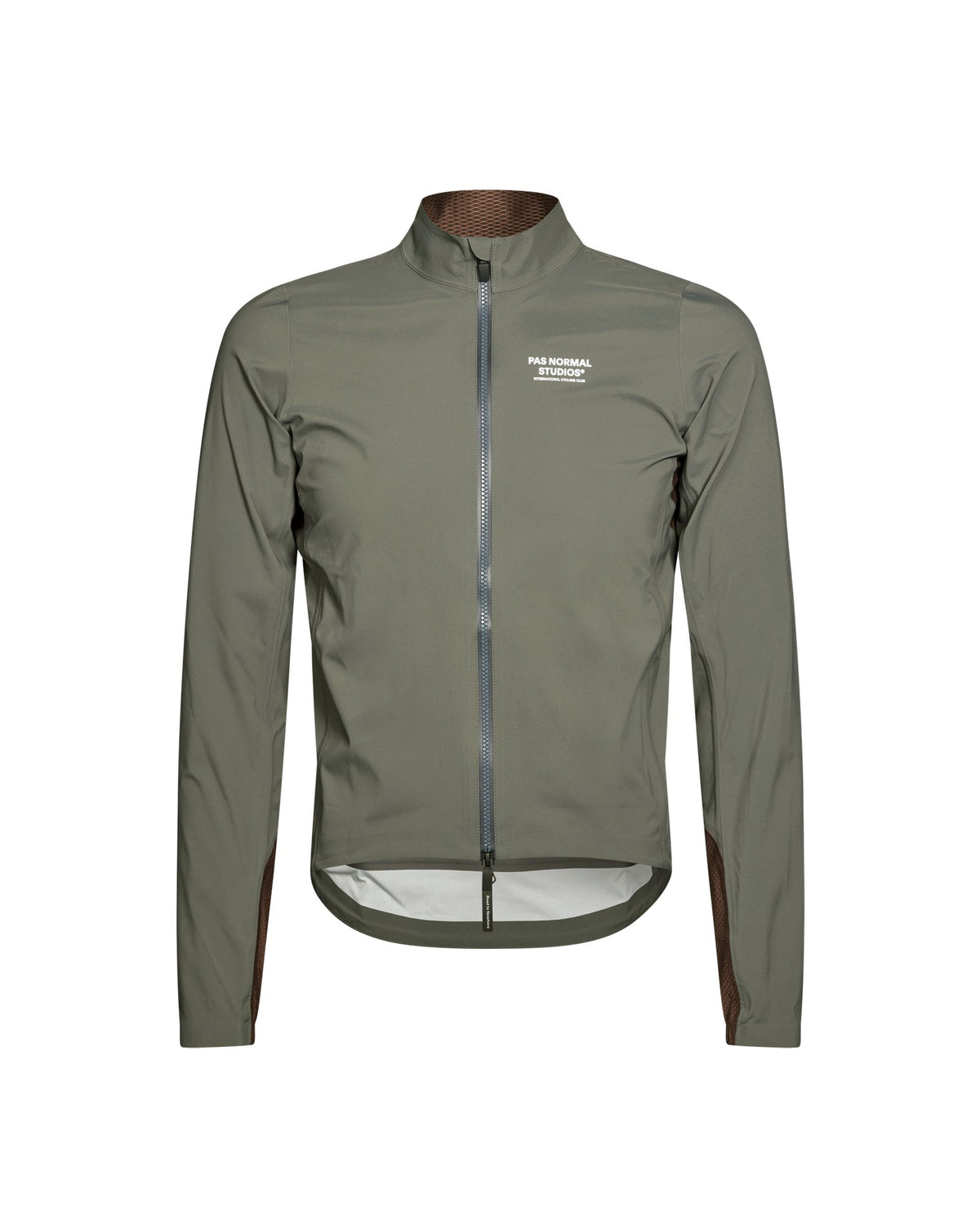 Chaqueta PNS Mechanism Shell en Dark Grey, vista frontal #Color_Dark Grey
