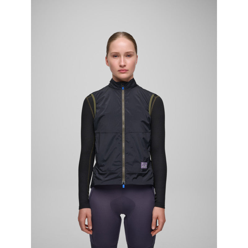 Chaleco Maap Alt Road Insulated Vest Mujer · Vista 1 #Color_Black/Black