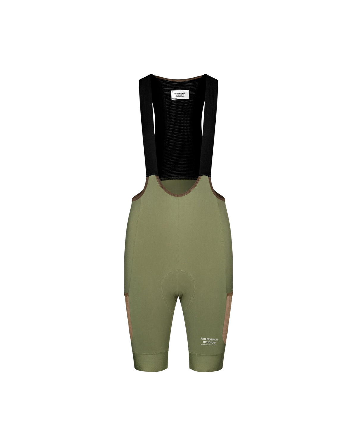 Culotte Corto Mujer PNS Escapism Cargo en Light Olive, vista frontal #Color_Light Olive