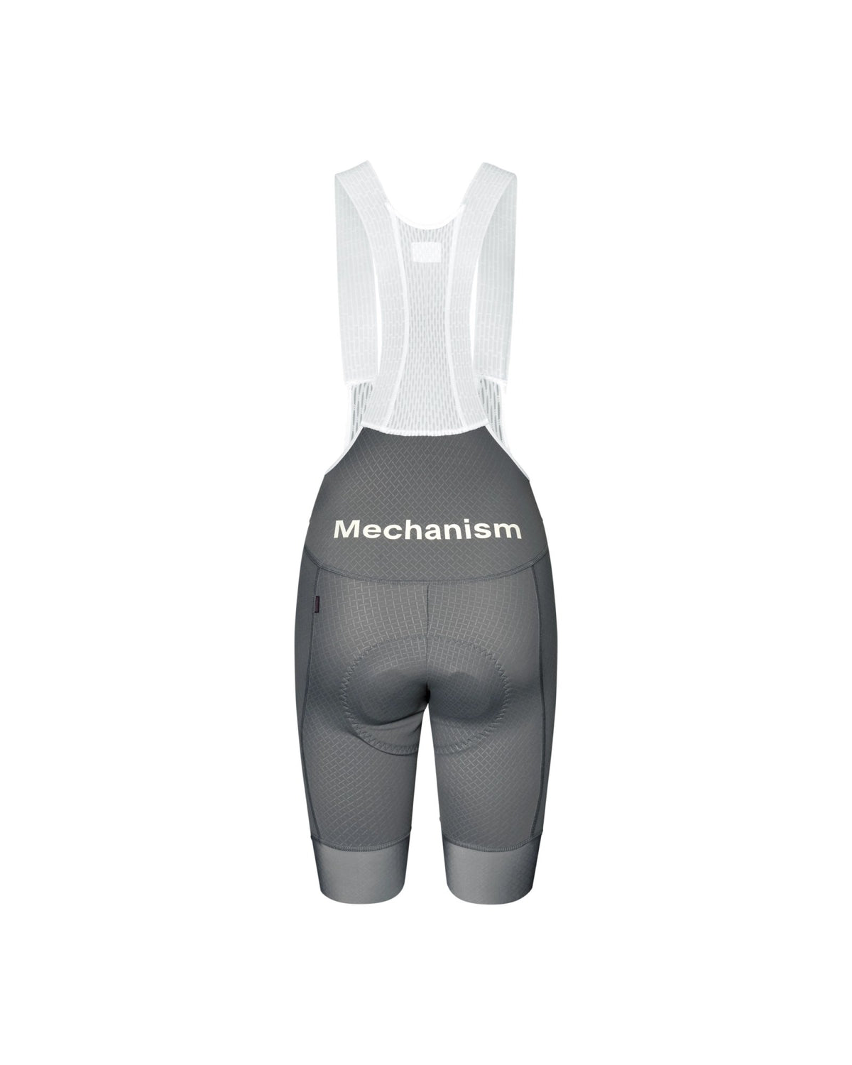 Culotte Corto Mujer PNS Mechanism Logo en Medium Grey, vista trasera #Color_Medium Grey