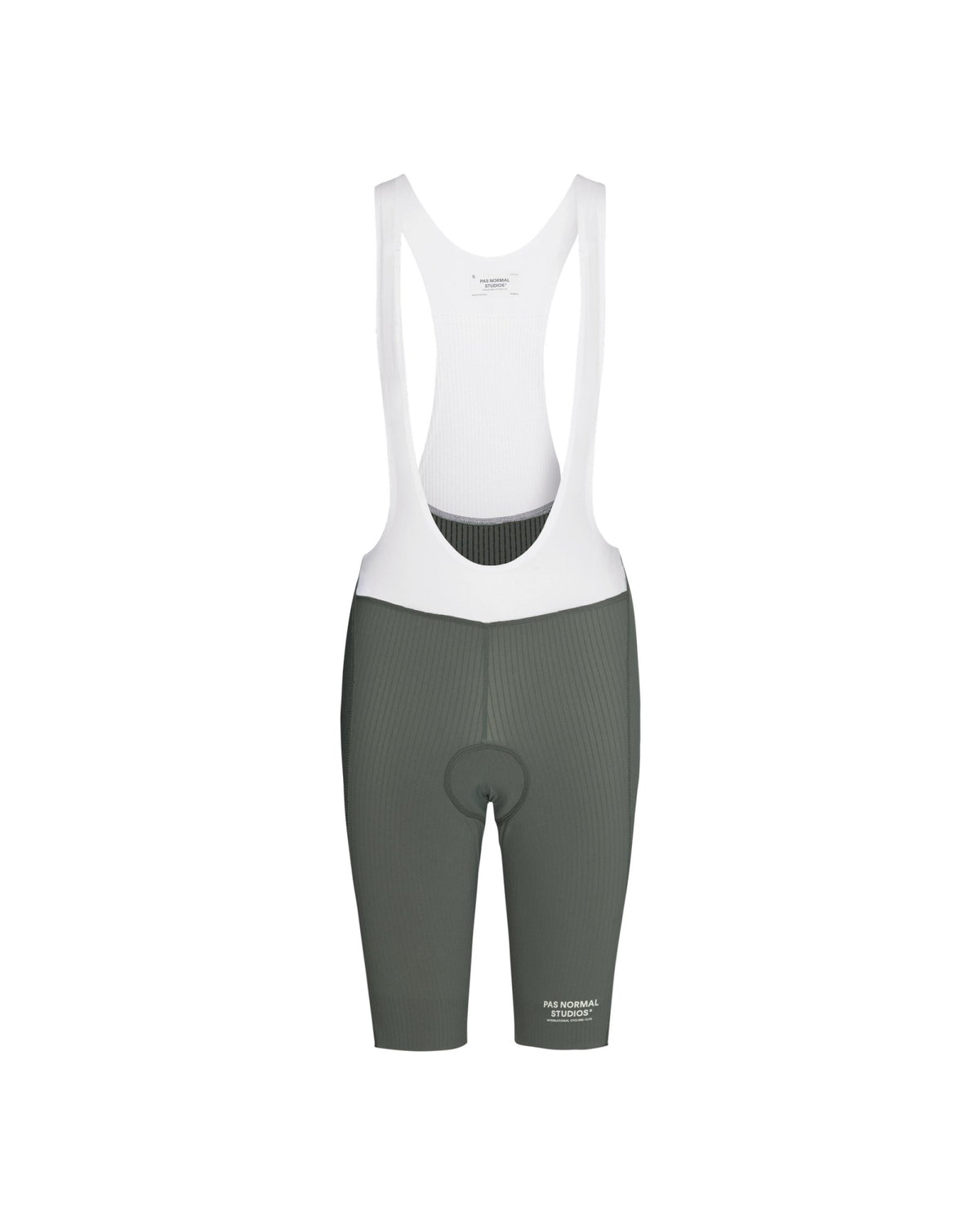 Culotte corto de mujer Pas Normal Studios Solitude en Dark Moss, vista frontal #Color_Dark Moss