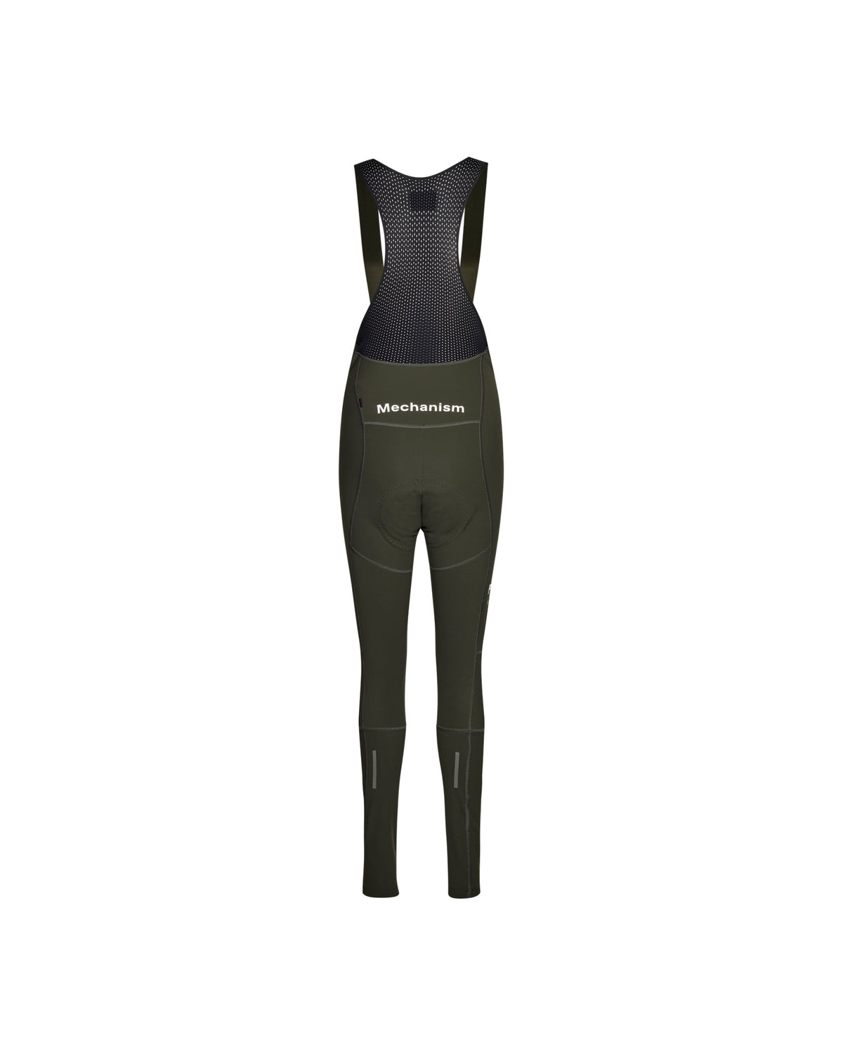 Culotte Largo Mujer PNS Mechanism Deep Winter en Dark Olive, vista trasera #Color_Dark Olive