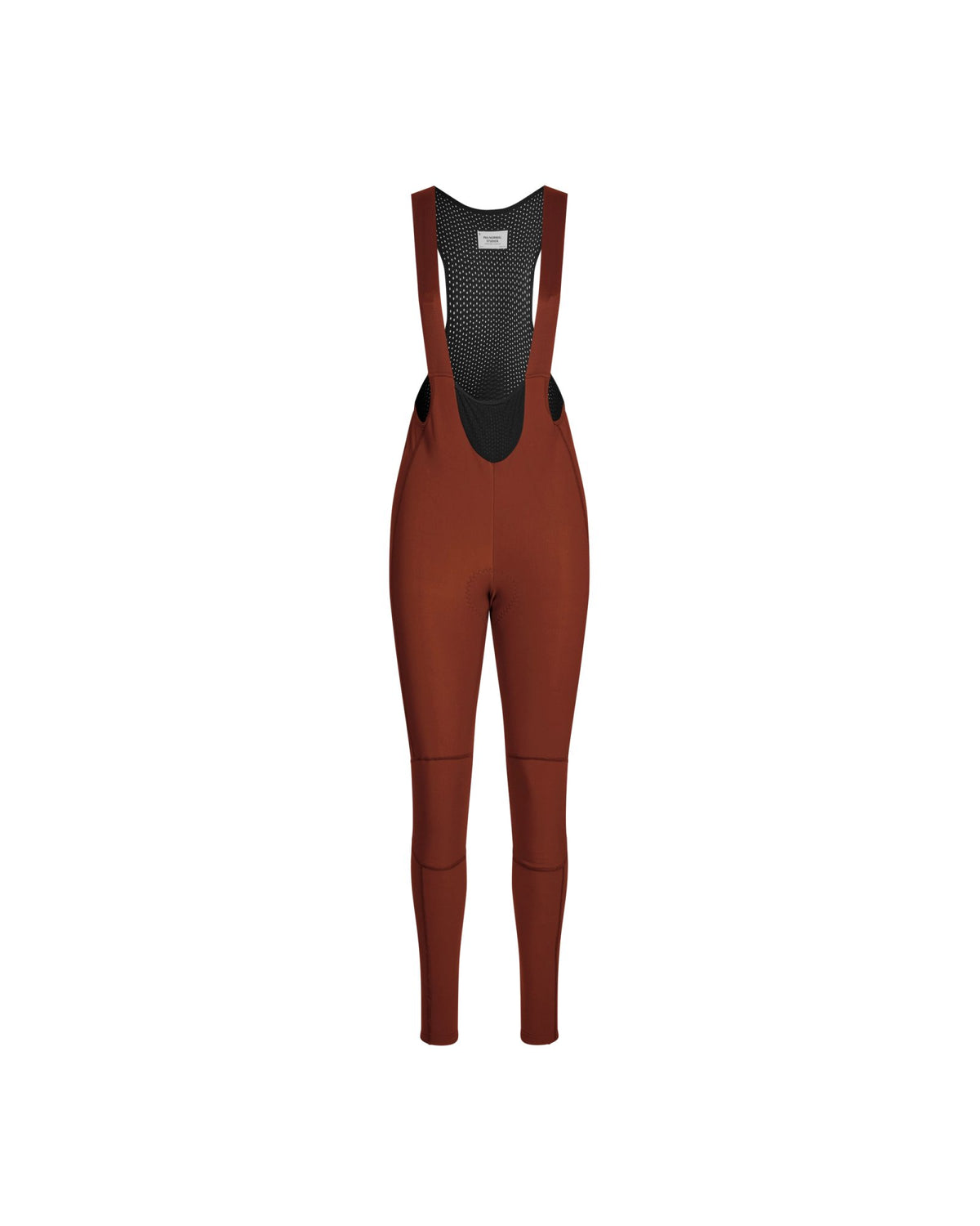 Culotte Largo Mujer PNS Mechanism Deep Winter en Mahogany, vista frontal #Color_Mahogany