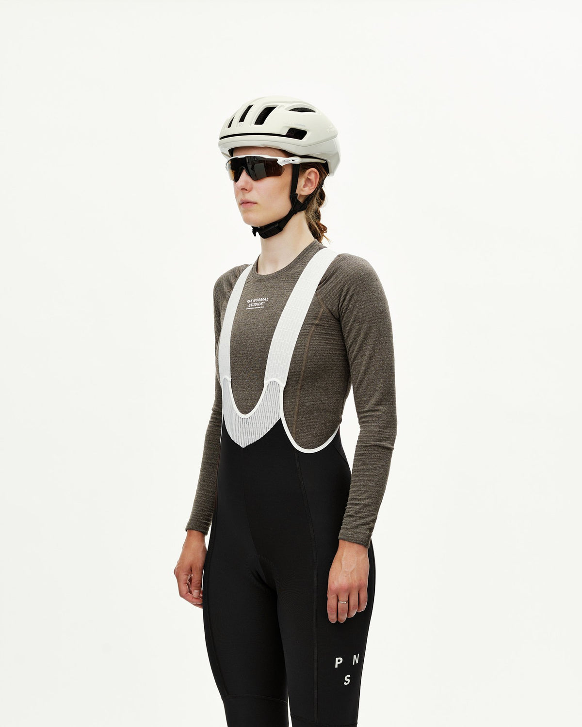 Culotte Largo Mujer PNS Mechanism Thermal en Black, sobre modelo #Color_Black