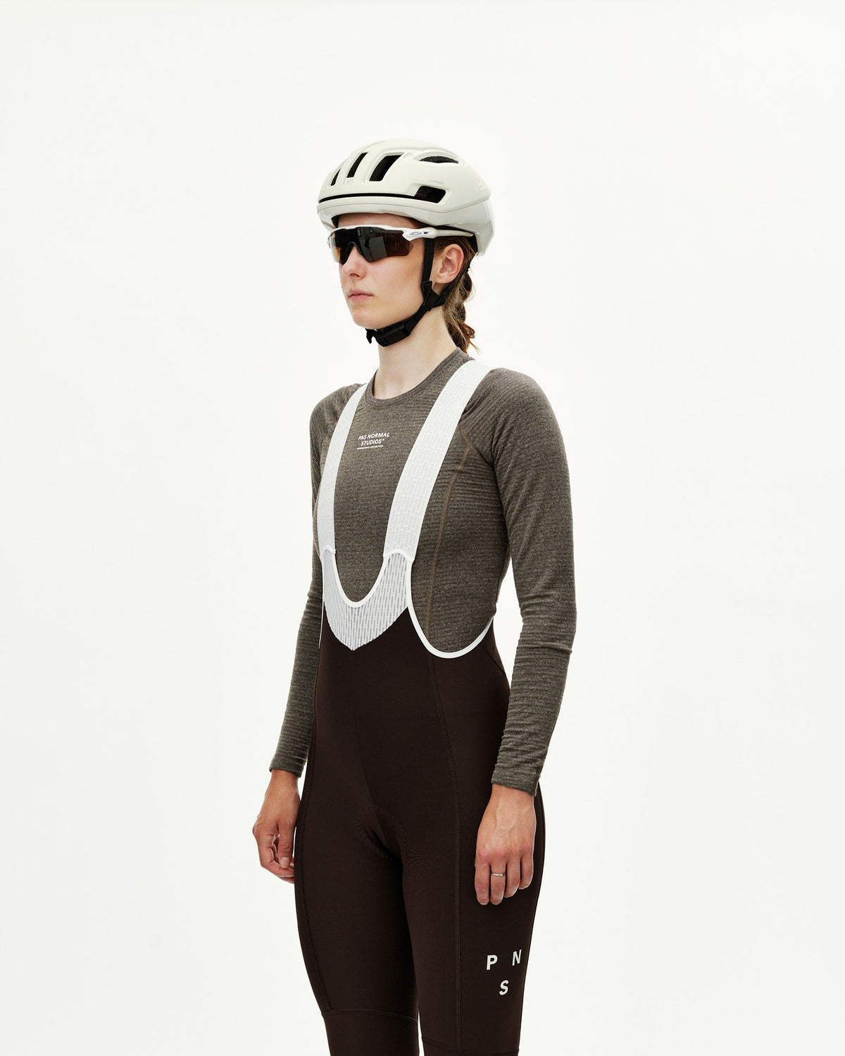 Culotte Largo Mujer PNS Mechanism Thermal en Dark Coffee, sobre modelo #Color_Dark Coffee