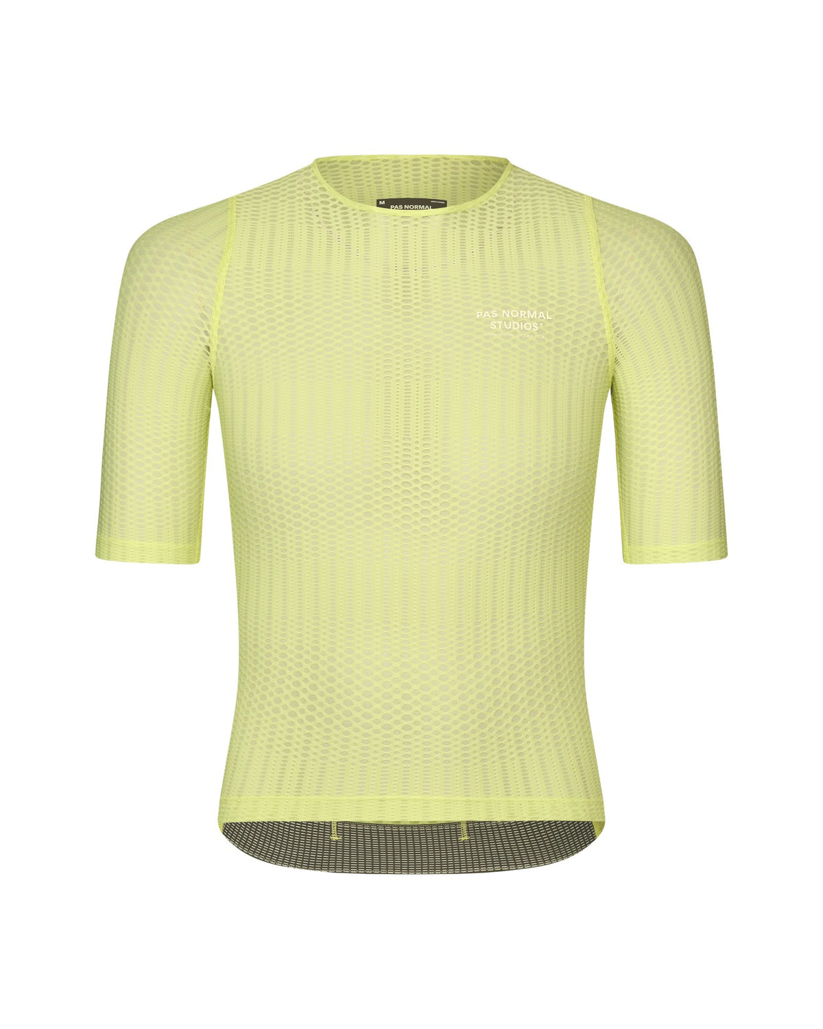 Maillot Pas Normal Studios Mechanism Pro Zipless en Wasabi Green, vista frontal #Color_Wasabi Green