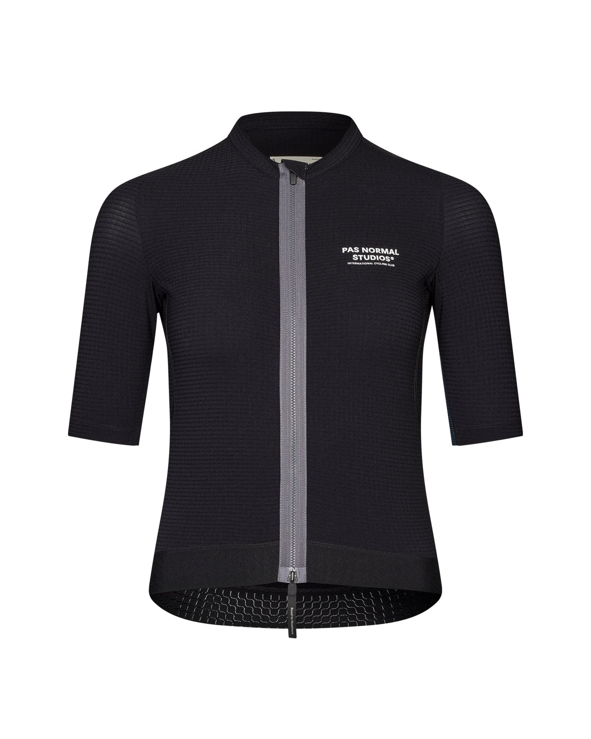 Maillot corto de mujer Pas Normal Studios Escapism en Black, vista frontal #Color_Black