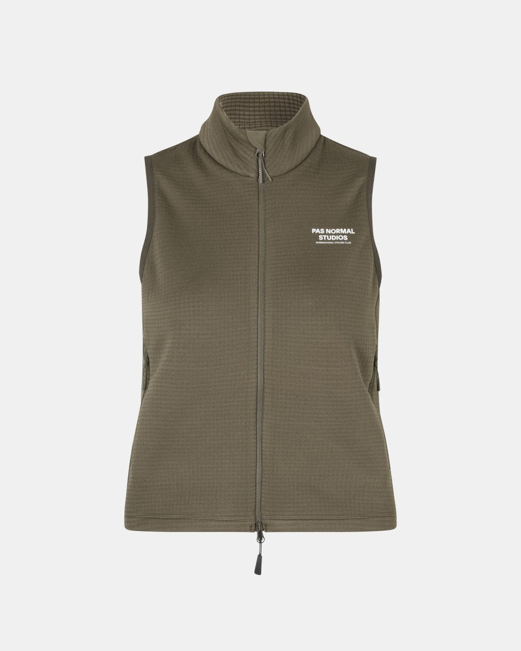 Chaleco Mujer Pas Normal Studios Escapism Performance Fleece - Dark Stone #Color_Dark Stone