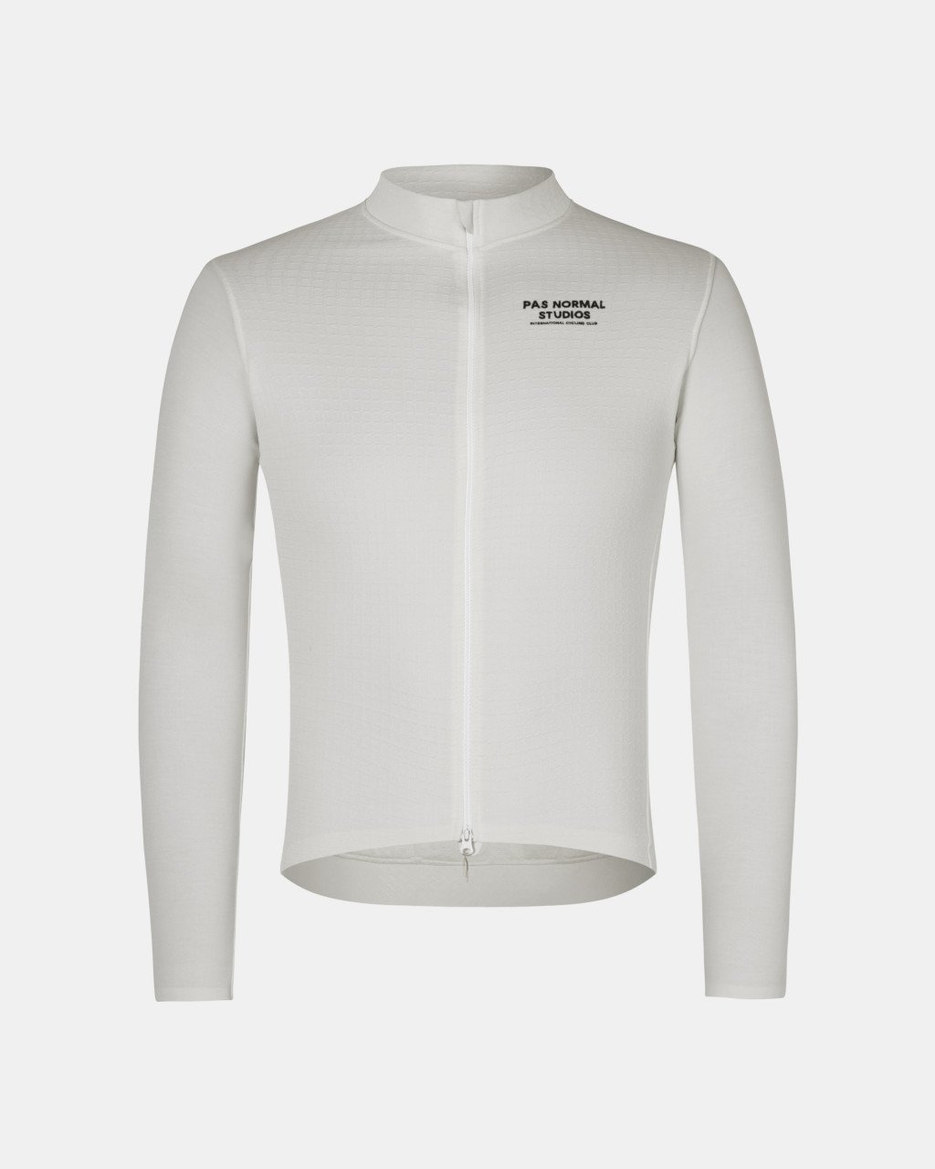 Maillot Largo Pas Normal Studios Escapism Wool en Off White, producto plano sobre fondo #Color_Off White