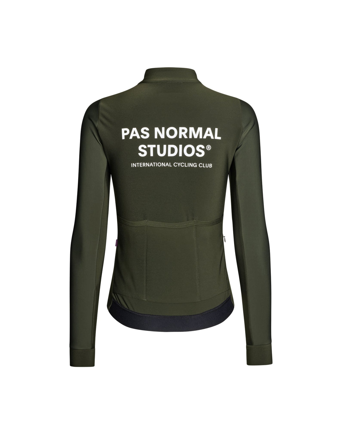 Maillot Mujer Pas Normal Studios Mechanism Thermal en Dark Olive, vista trasera #Color_Dark Olive