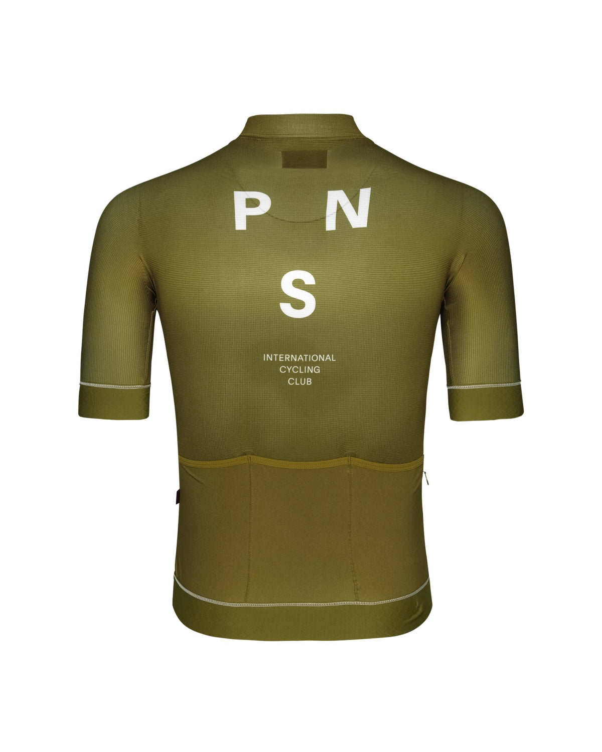 Maillot Corto Pas Normal Studios Mechanism en Deep Green, producto plano por detrás #Color_Deep Green