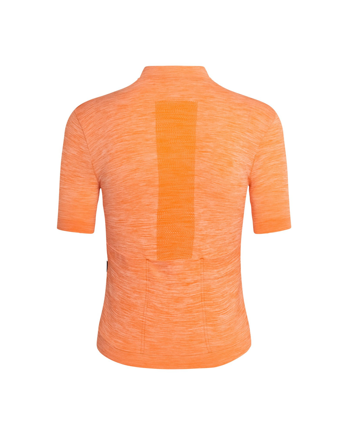 Maillot corto de mujer Pas Normal Studios Escapism Knit en Mandarin, vista trasera #Color_Mandarin
