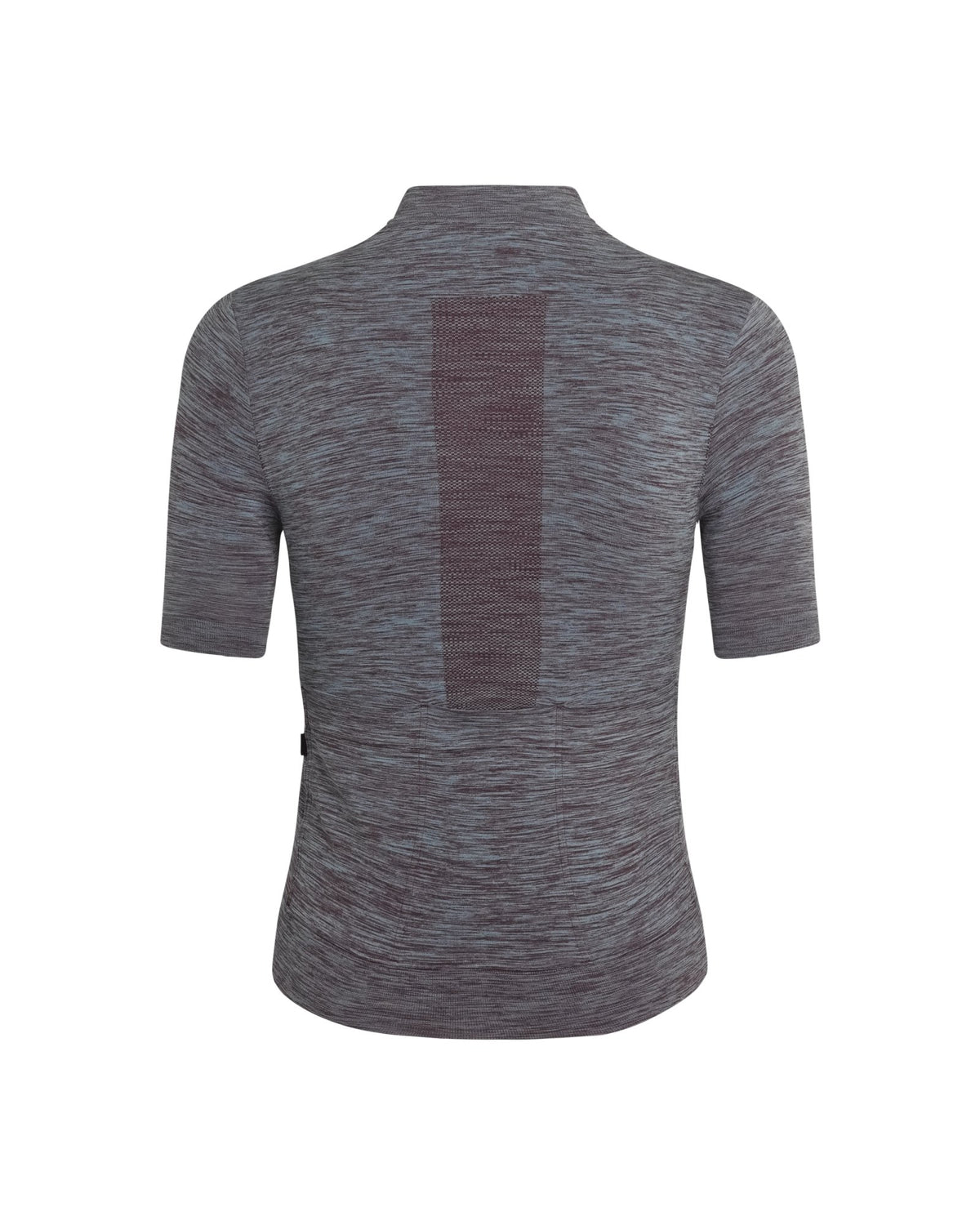 Maillot corto de mujer Pas Normal Studios Escapism Knit en Dusty Blue, vista trasera #Color_Dusty Blue