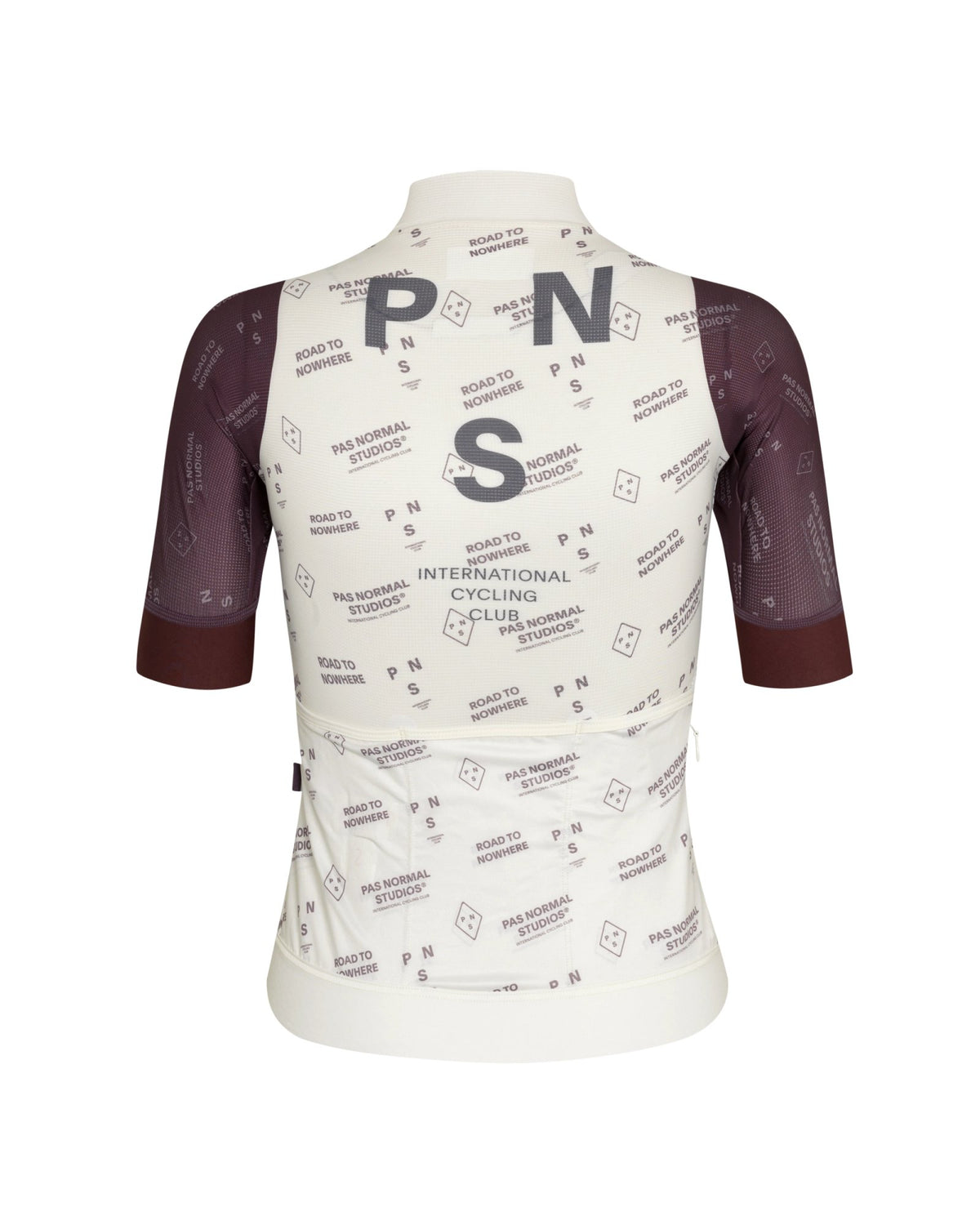 Maillot Corto Mujer Pas Normal Studios Mechanism Late Drop en Off White Contrast, bodegón trasero #Color_Off White Contrast