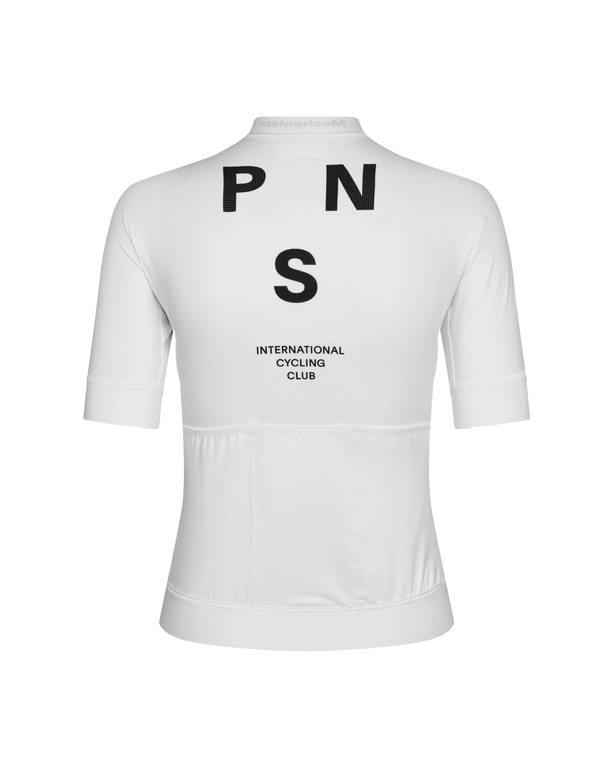 Maillot Corto Mujer Pas Normal Studios Mechanism en White, bodegón trasero #Color_White