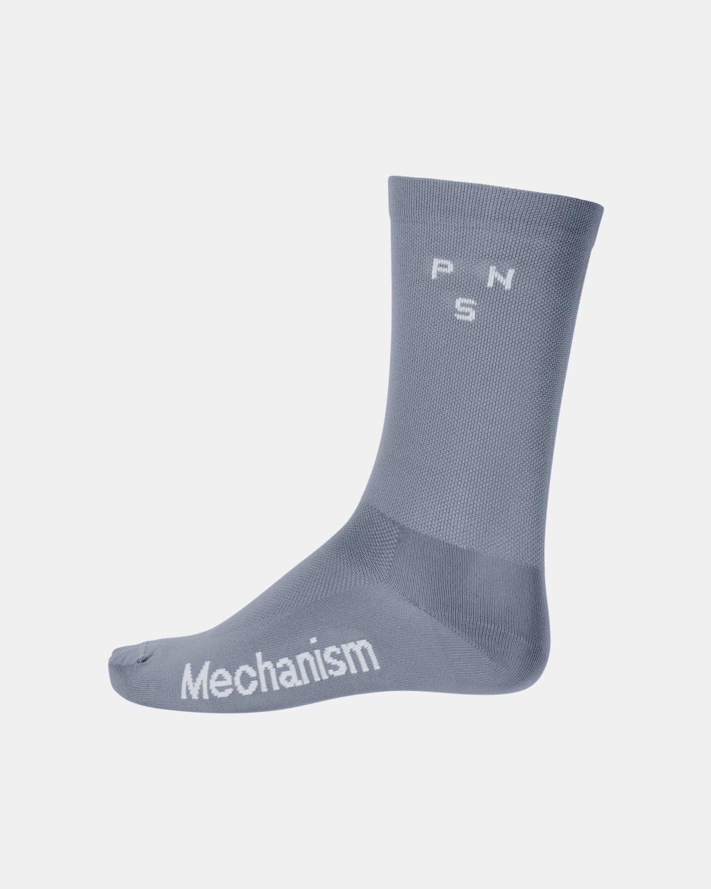 Mechanism Socks Matt Blue en vista plana #Color_Matt Blue