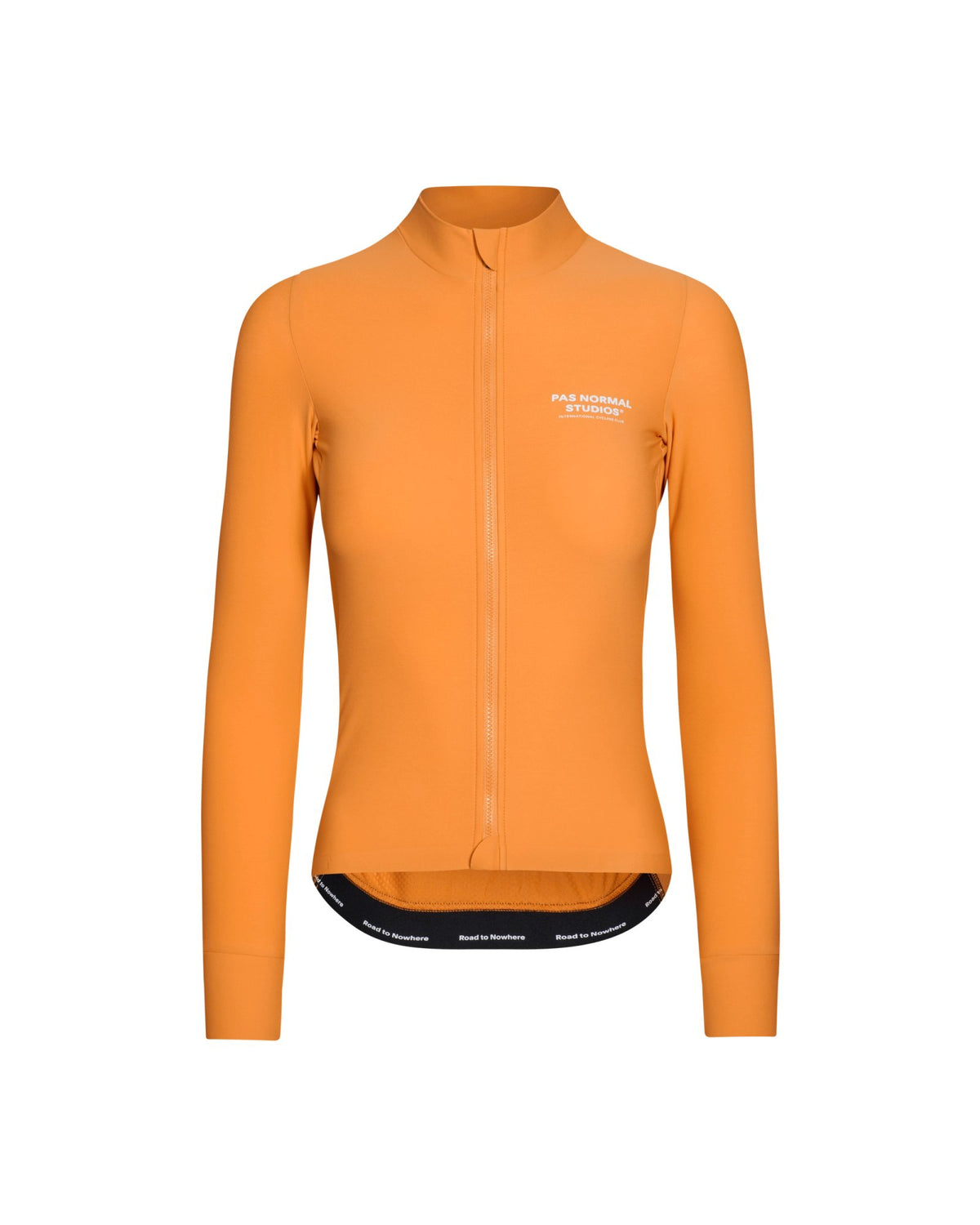 Maillot Largo Mujer Pas Normal Studios Mechanism en Dusty Orange, vista frontal #Color_Dusty Orange