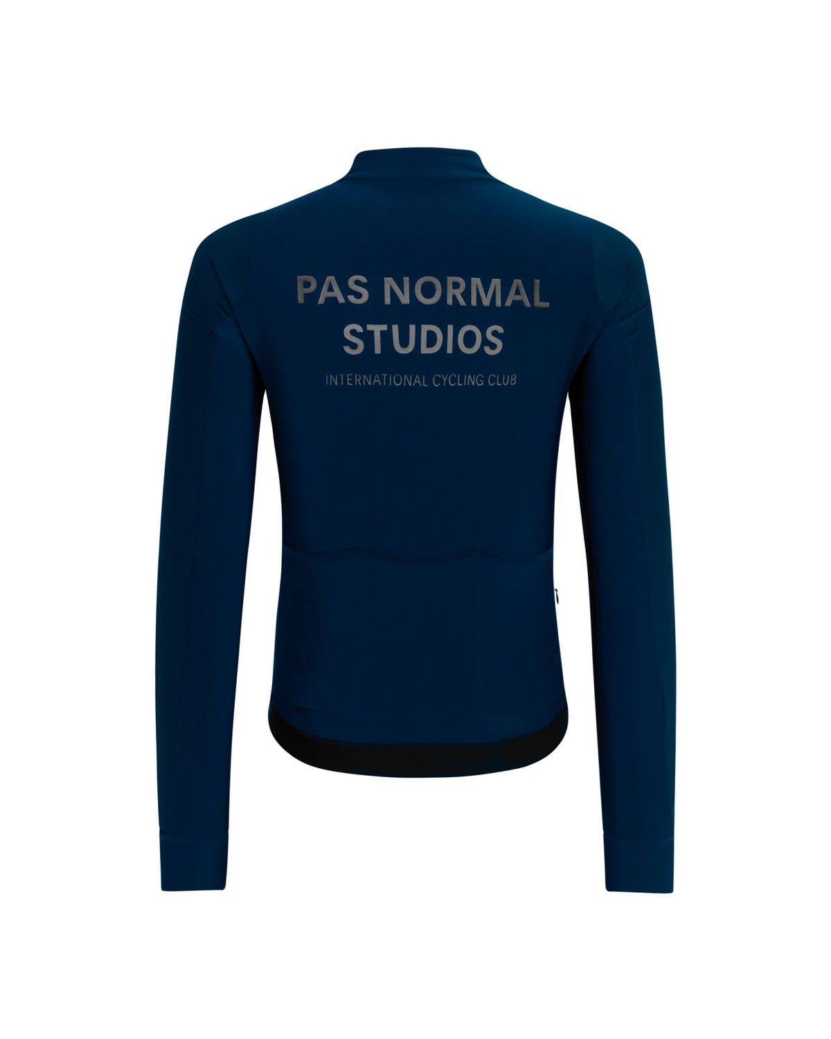 Maillot largo térmico Pas Normal Studios Mechanism Thermal en Navy, vista trasera #Color_Navy