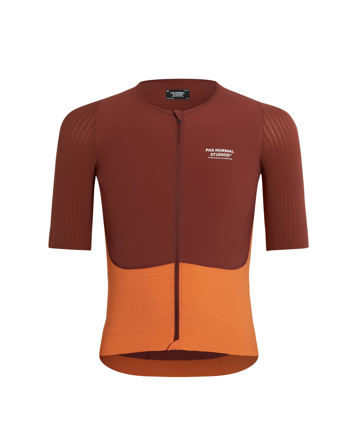 Maillot Pas Normal Studios Mechanism Pro en Mahogany, vista frontal #Color_Mahogany