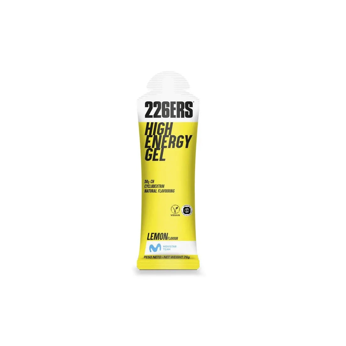 226ERS High Energy Energy Gel Lemon Flavour 76g