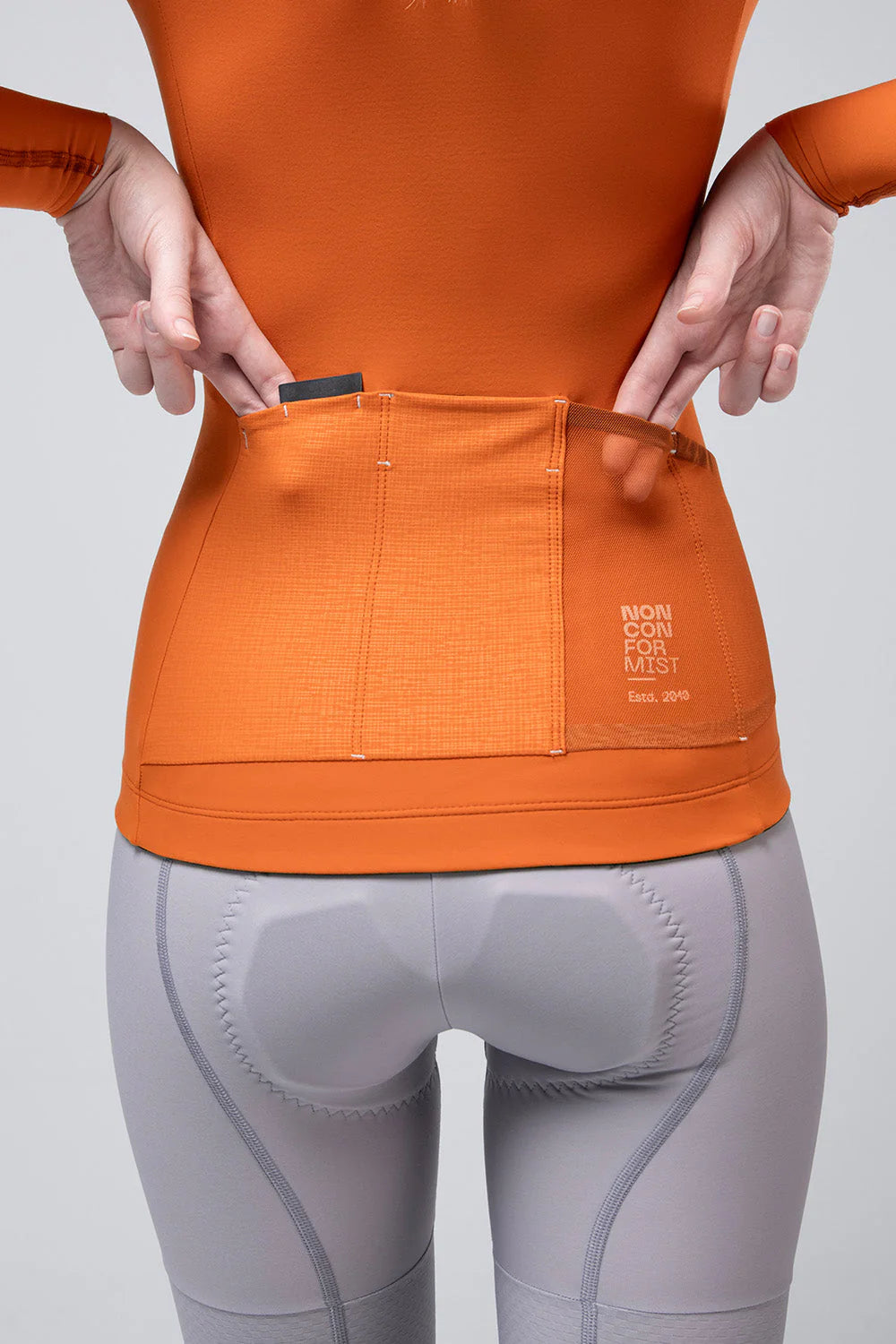 Maillot Manga Larga Mujer Gobik Pacer Solid 2.0