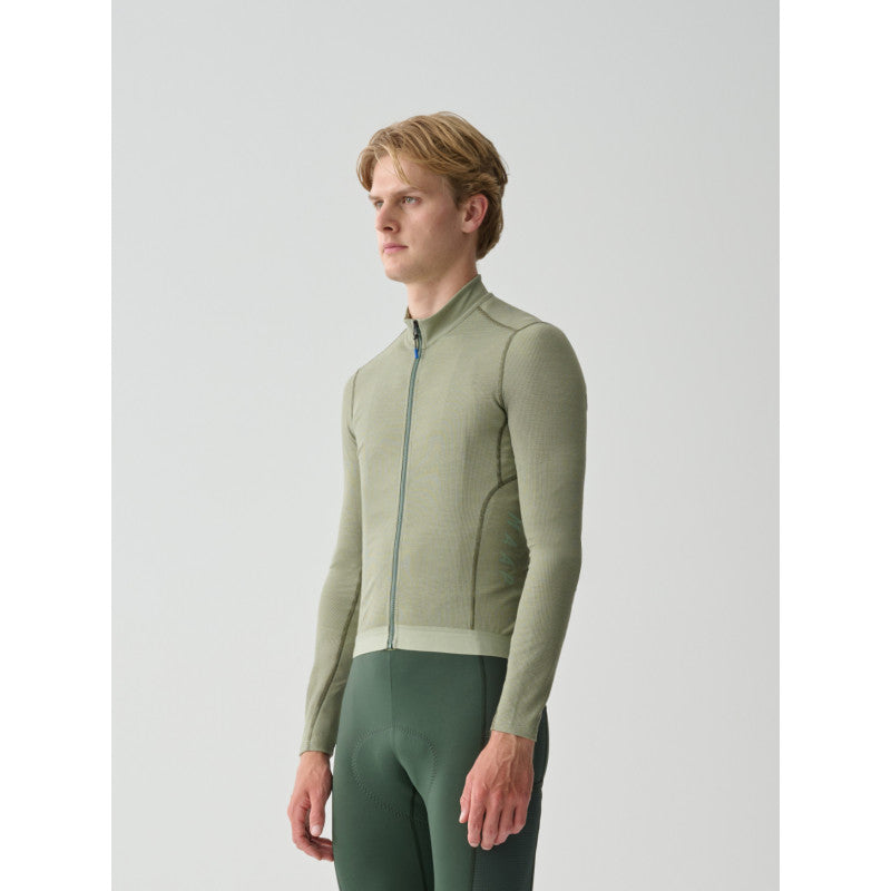 Maillot MAAP Alt Road LS 2.0 Verde producto frontal #Color_Verde