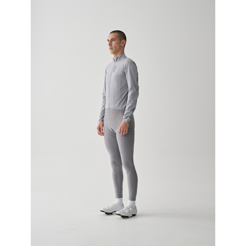 Culotte Largo Maap Team Bib Evo Thermal Cargo Tights en Titanium, modelo, vista frontal #Color_Titanium