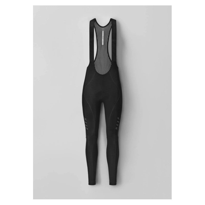 Culotte Largo Mujer Maap Team EVO Thermal en Negro, producto, vista frontal #Color_Negro