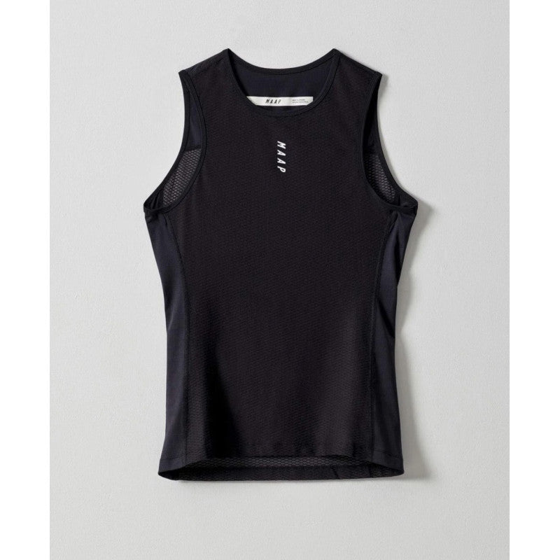 Camiseta Interior Maap Team Base Layer en Negro, producto, vista frontal #Color_Negro
