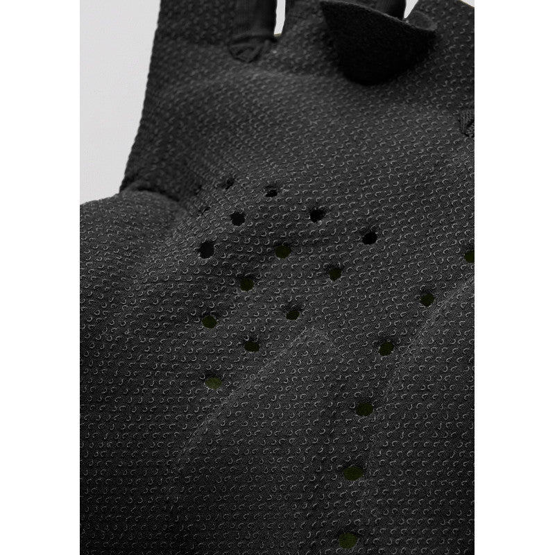 Guantes Cortos Maap Pro Race Mitts en Negro, detalle del tejido #Color_Negro