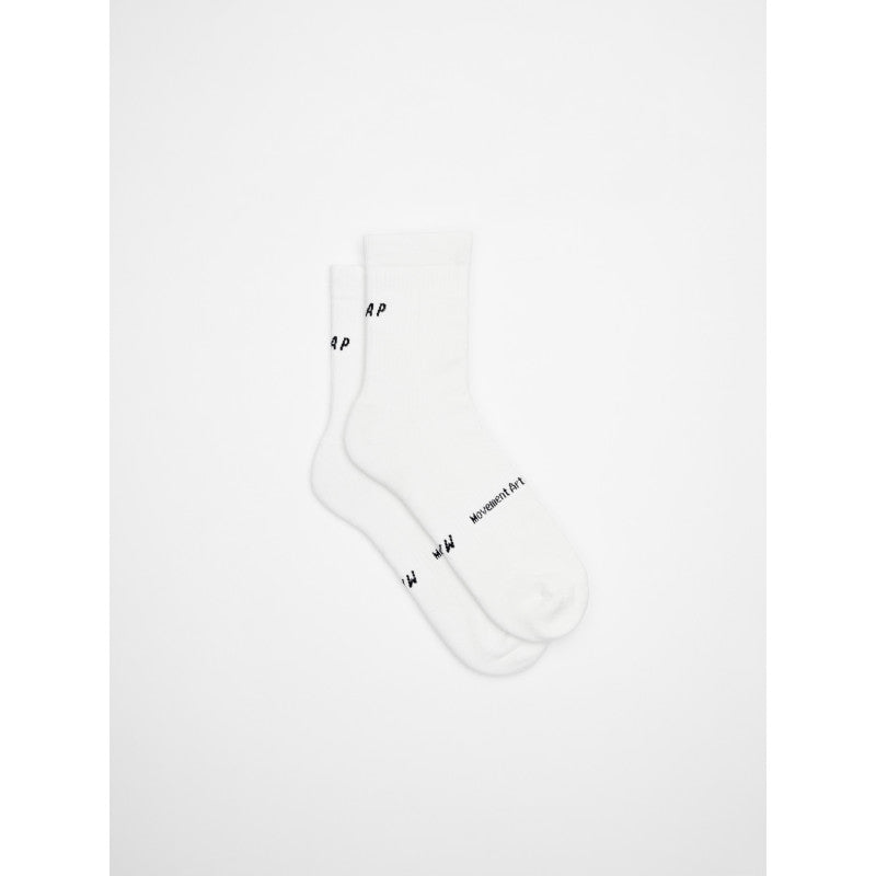Calcetines Maap Essentials Sock - Short en Blanco, producto, vista frontal #Color_Blanco