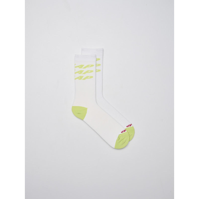 Calcetines Maap Pulse Team Sock en Blanco, producto, vista frontal #Color_Blanco