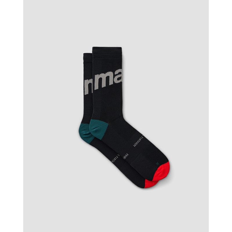 Calcetines Maap Training Sock en Negro, producto, vista frontal #Color_Negro