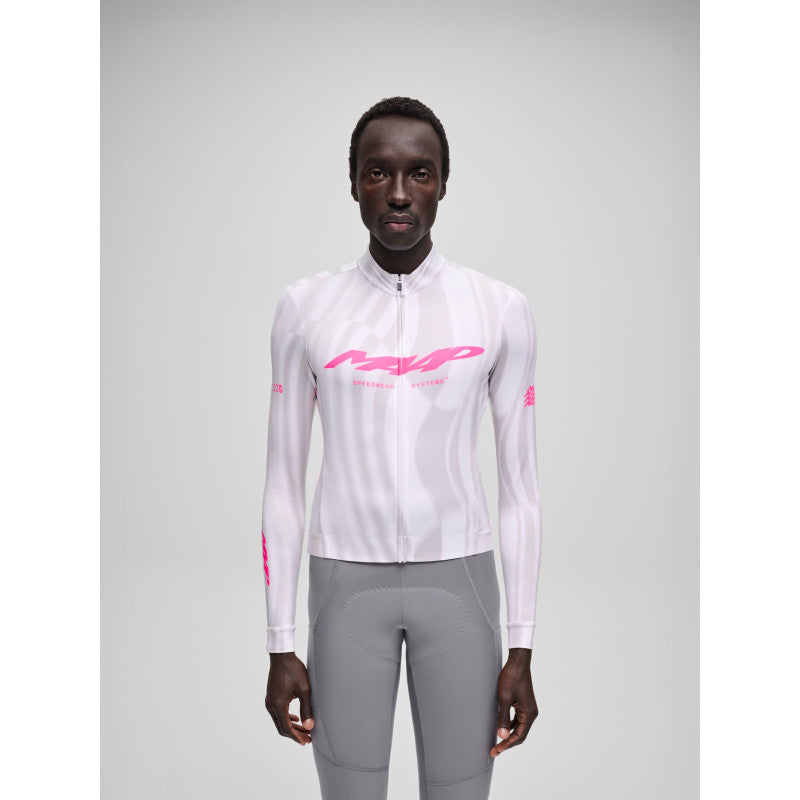 Maillot Largo Maap Halo Team Thermal LS Jersey · Vista 1 #Color_Halo Static Grey
