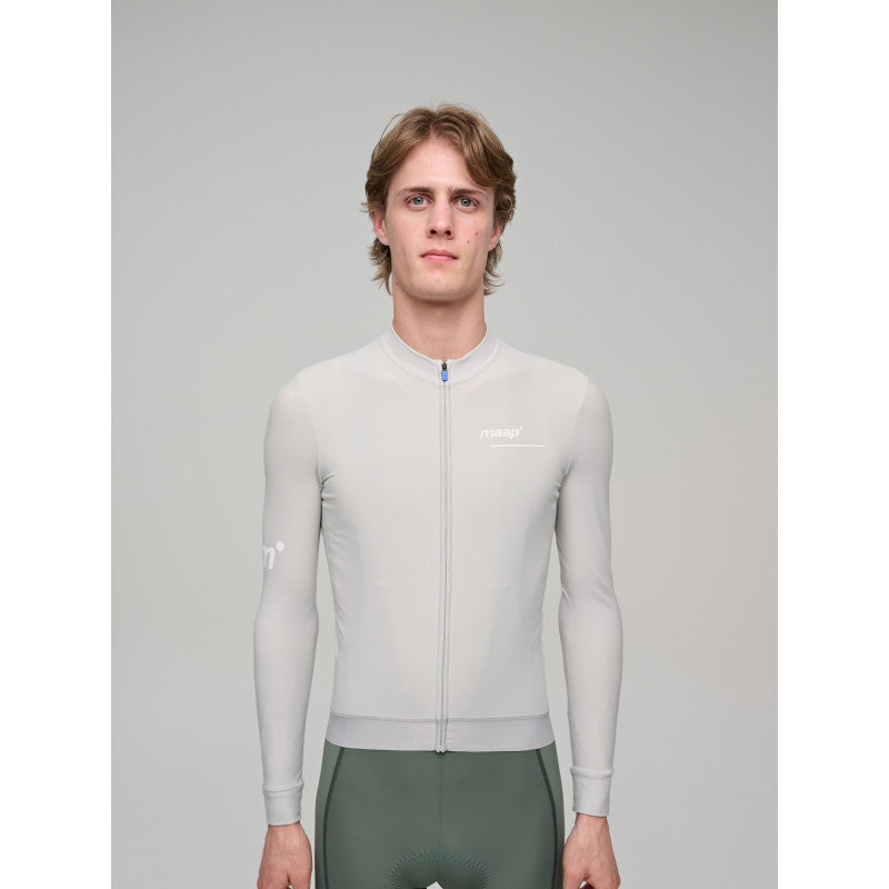 Maillot Largo Maap Training Thermal LS Jersey, Glacier, foto 1 #Color_Gris