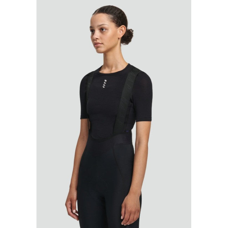 Camiseta Interior Maap Thermal Base Layer Tee Mujer · Vista 1 #Color_Negro