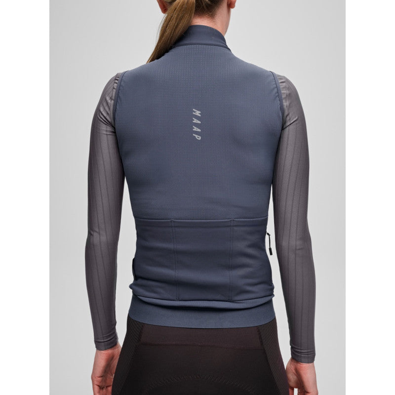 Chaleco Maap Team Thermal Vest Mujer · Vista 2 #Color_Carbon Blue