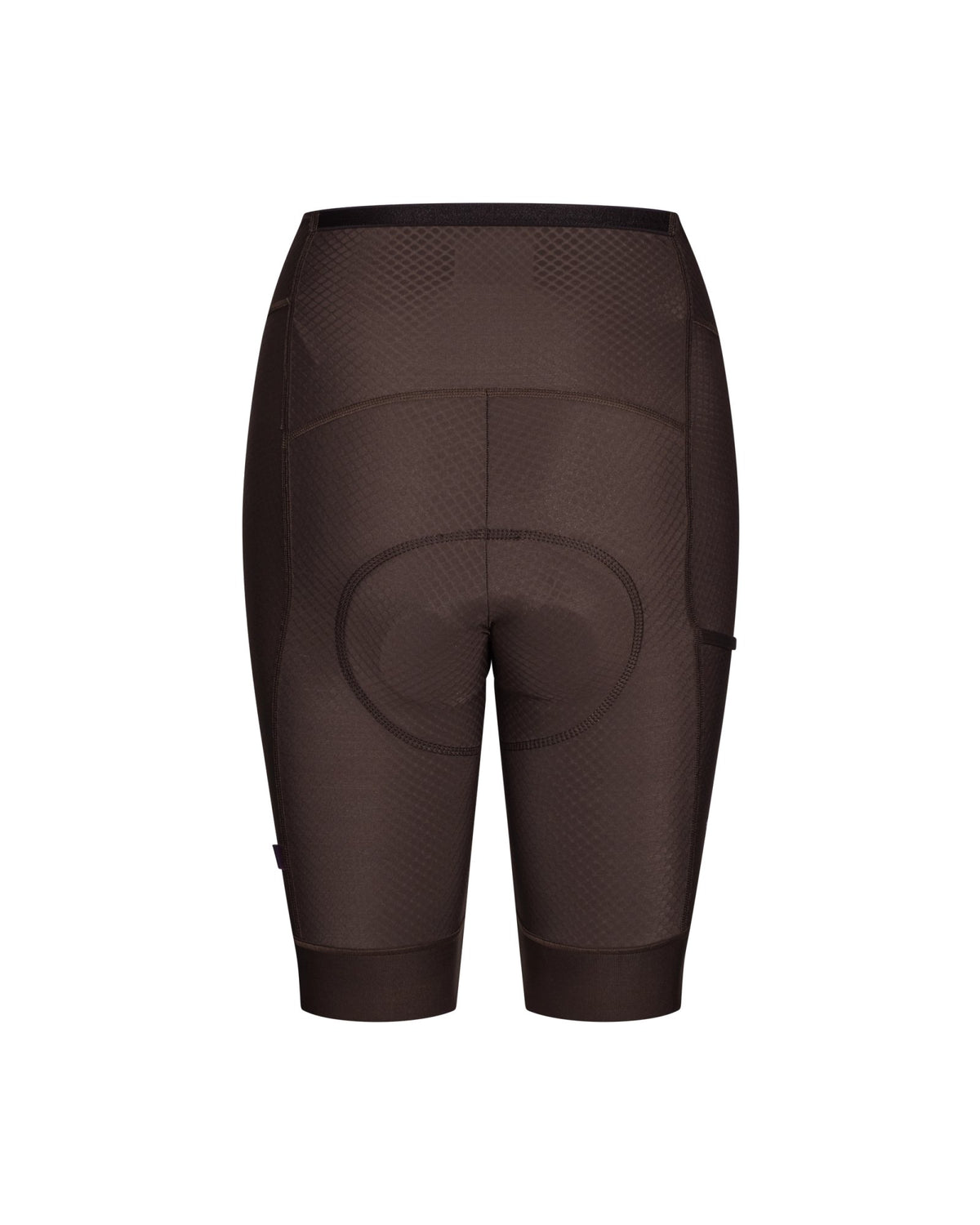 Mallas Cortas Mujer PNS Essential en Light Brown, vista trasera #Color_Light Brown
