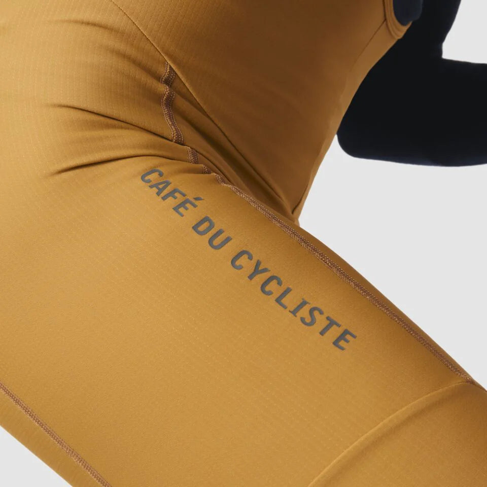 Culotte Largo Café du Cycliste Marie V2 Padded Winter “Dark Gold / Carob”