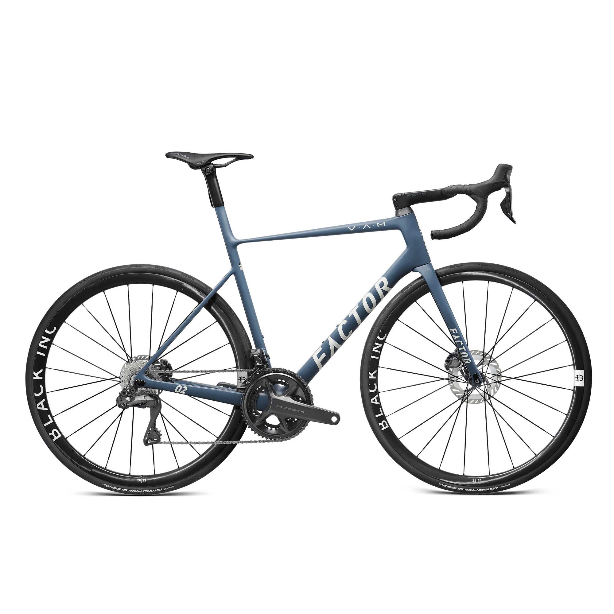 Bicicleta de carretera Factor o2 VAM SRAM Red w/ Power Meter