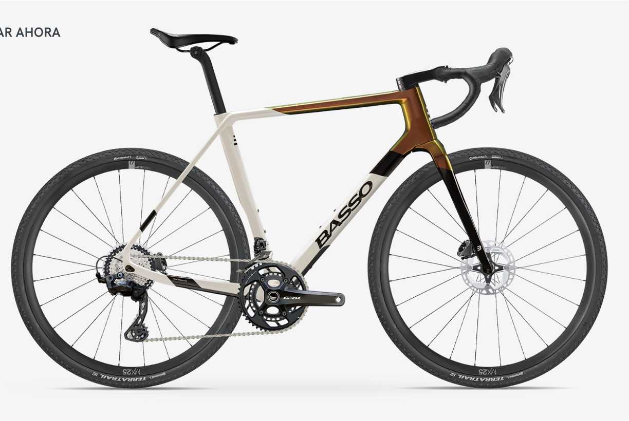 Bicicleta Basso Palta Shimano GRX 2x12 820