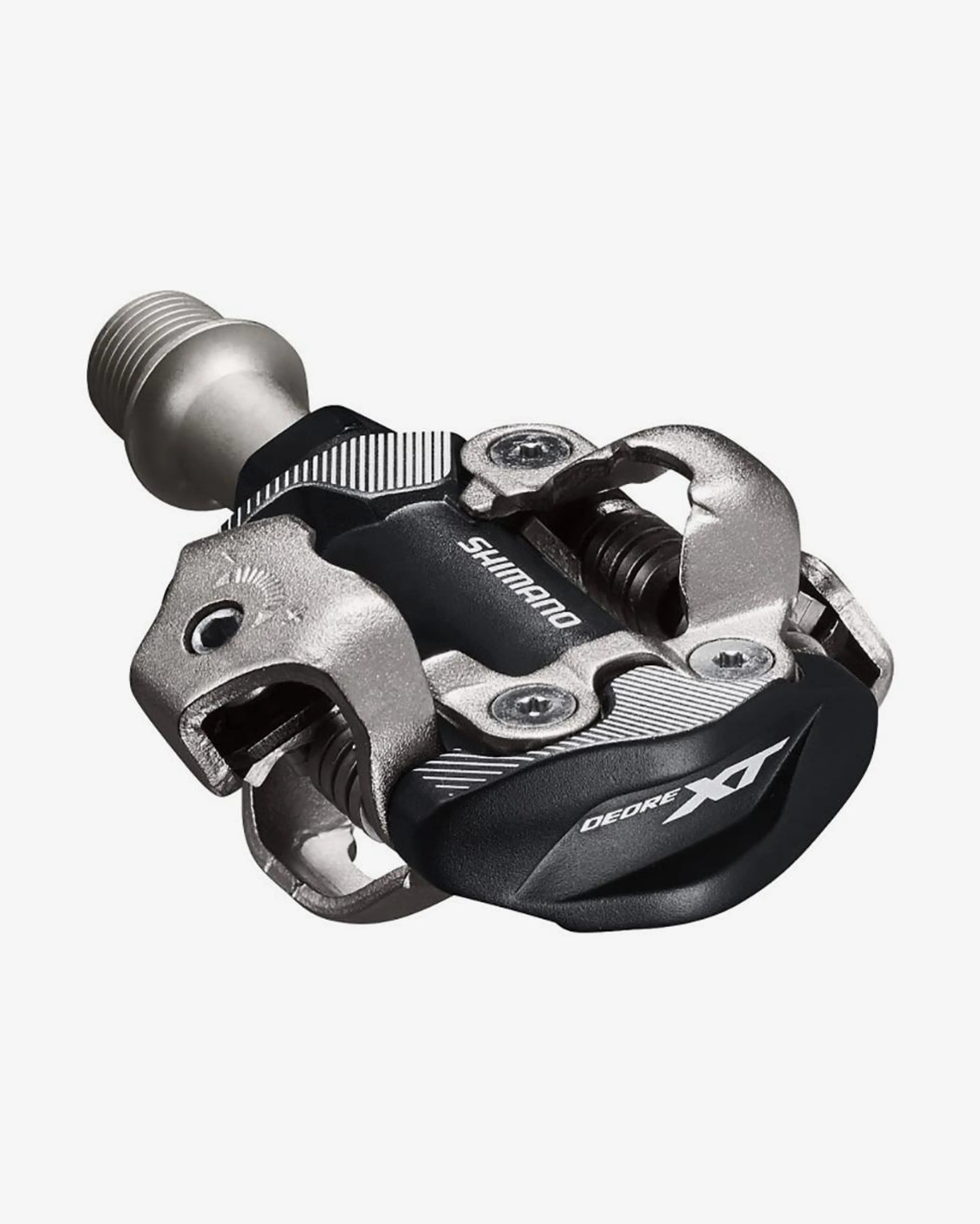 Pedales Shimano XT M8100 XC SPD negro plateado