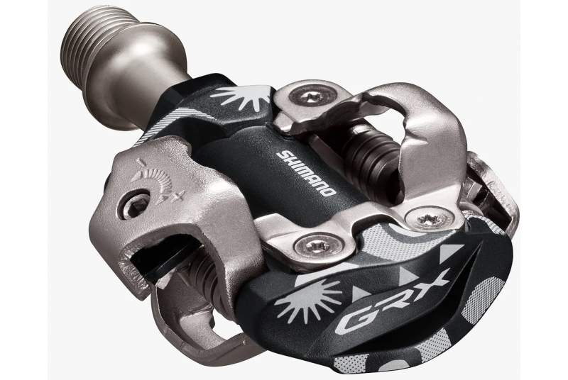 Pedales Shimano PD-M8100 GRX con Calas SM-SH51