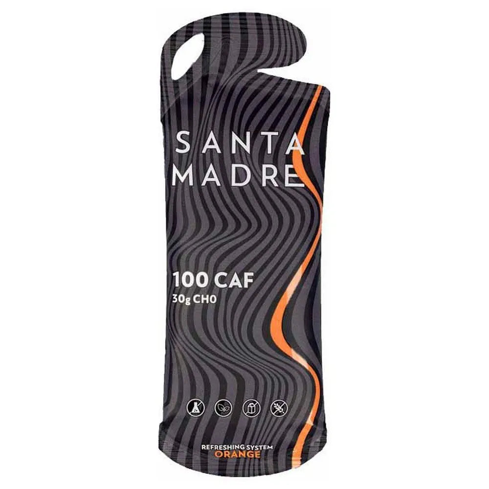 Gel Energetico Santa Madre 30CHO 100 Caf Ratio 1-0.5 50ml Sabor Naranja
