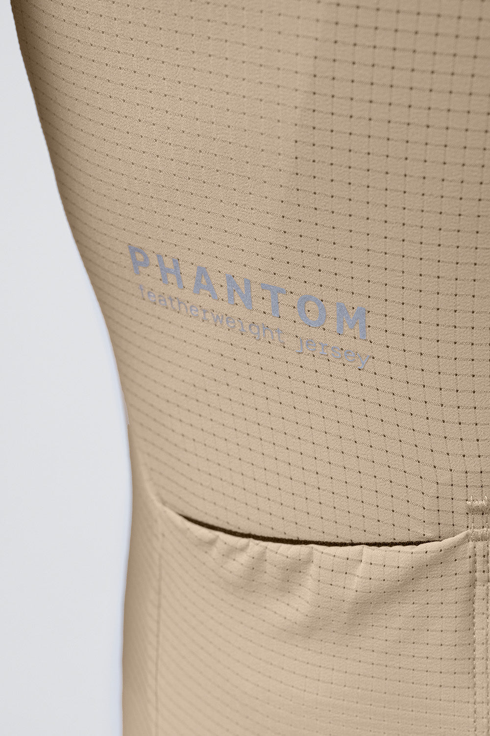Maillot Gobik Phantom en Rye, detalle del bolsillo trasero #Color_Rye